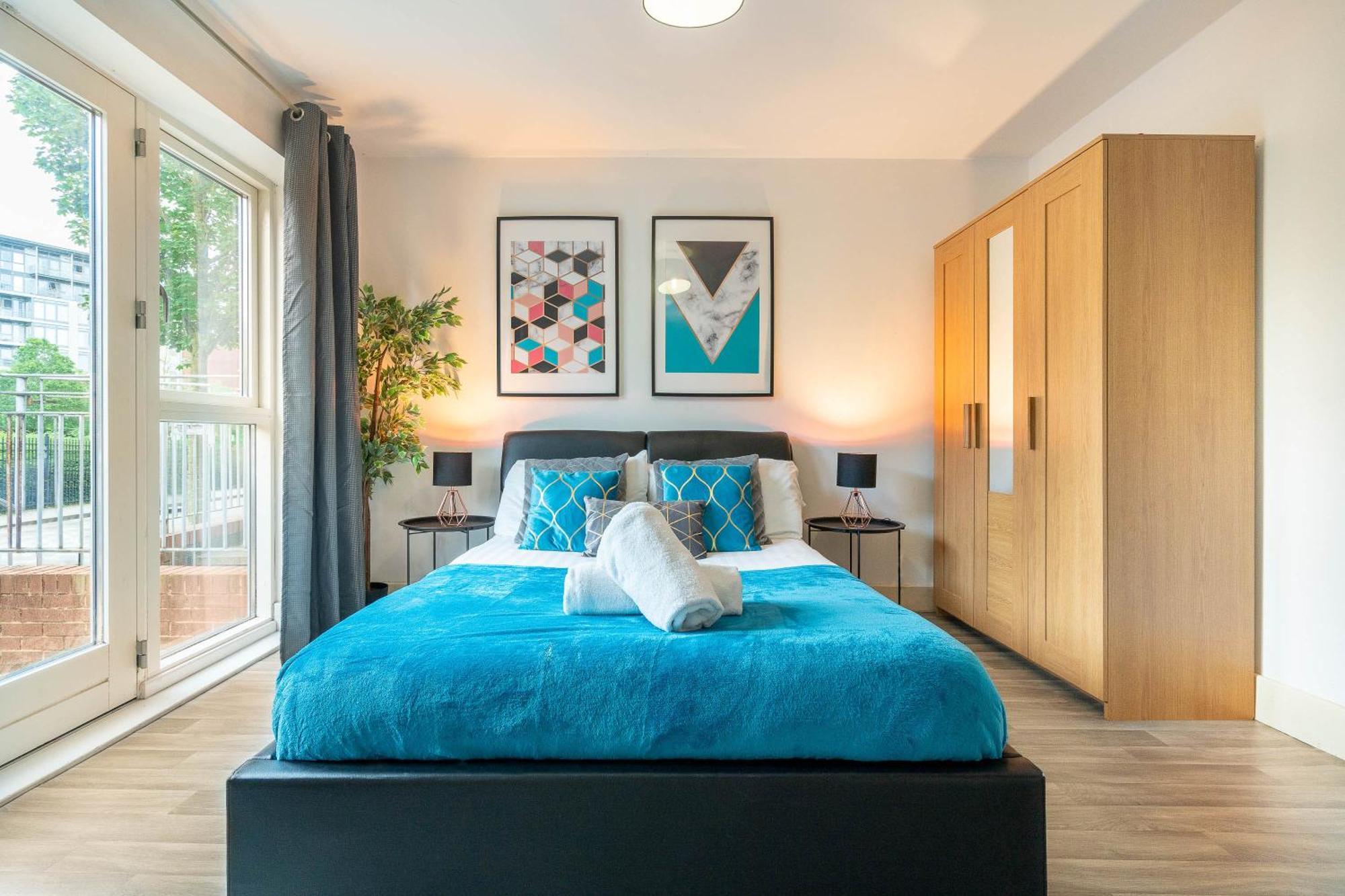 City Centre Apartment - Balcony - Netflix - Park Facing 38Akw 버밍엄 외부 사진
